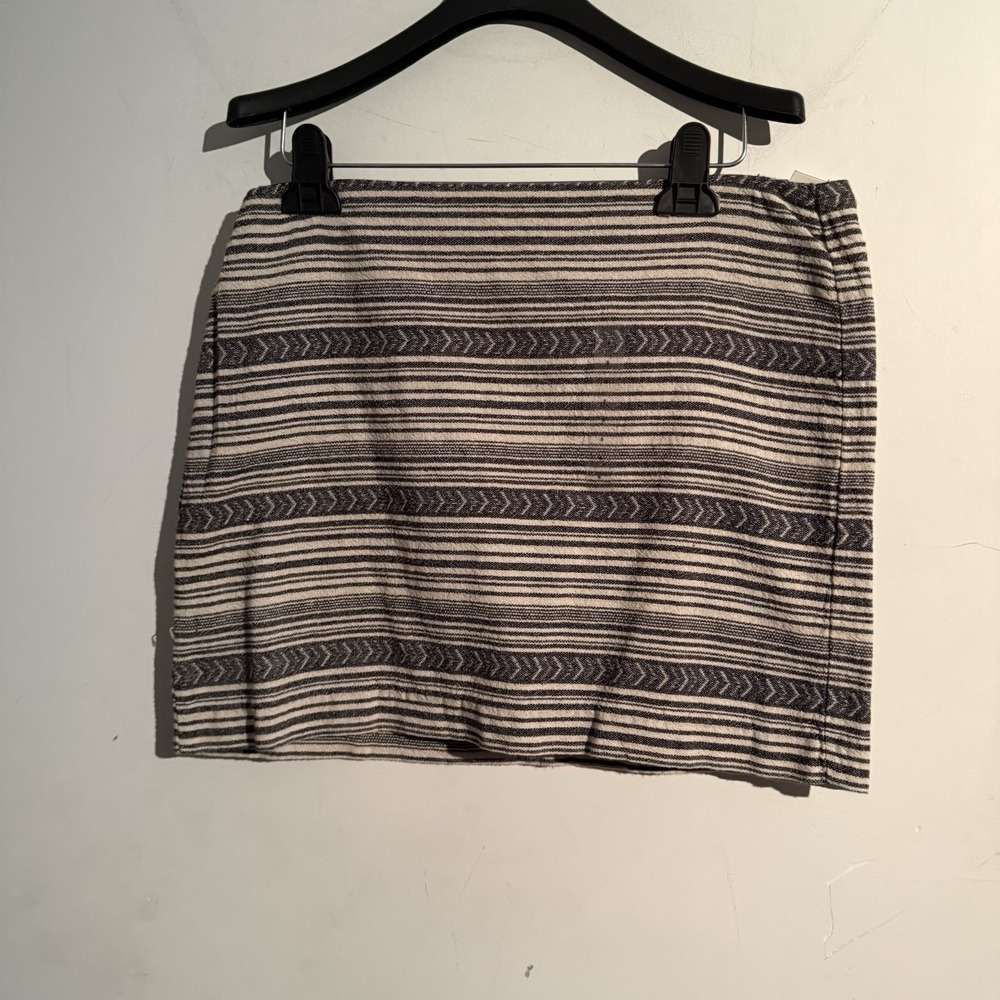 Gap Striped Aztec Print Mini Skirt Size 8 Boho Indie Festival NWT